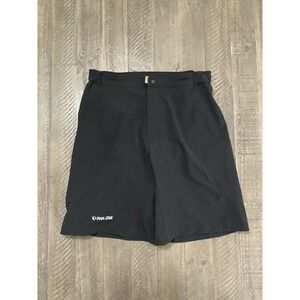 iQ Pearl Izumi Shorts Men's Medium Black HAS LINER Padded 2006 Style#0130